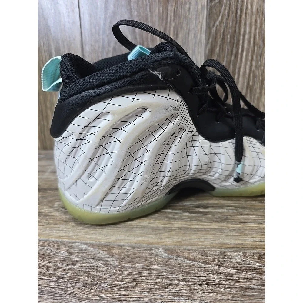 Nike Little Posite One Foamposite warped Grid‎ GS CW1596-005 4.5y